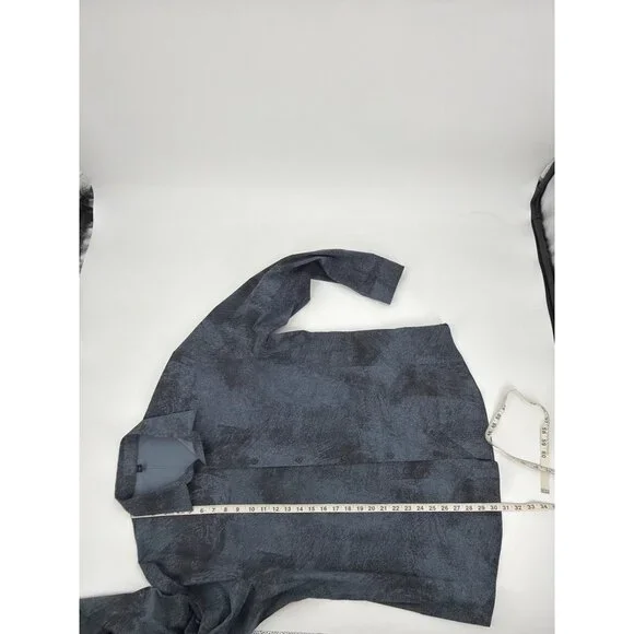 Lululemon Mens XXL Airing Easy Long Sleeve Shirt Button Up Pixel Blue Classic - Picture 8 of 8